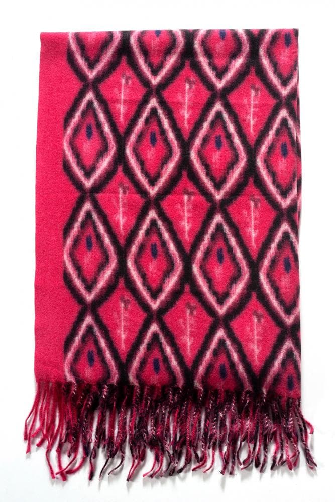 ΦΟΥΞΙΑ ΚΑΣΚΟΛ ΜΕ ΕΜΠΡΙΜΕ ΣΧΕΔΙΑ φωτογραφία