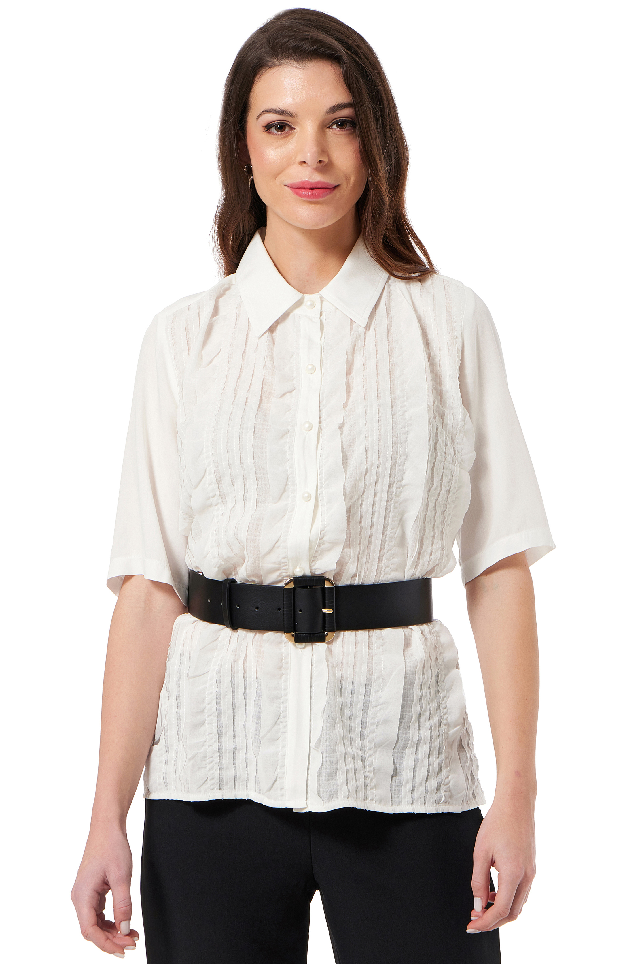 Anna Raxevsky ΕΚΡΟΥ ΠΟΥΚΑΜΙΣΟ ΜΕ ΒΟΛΑΝ