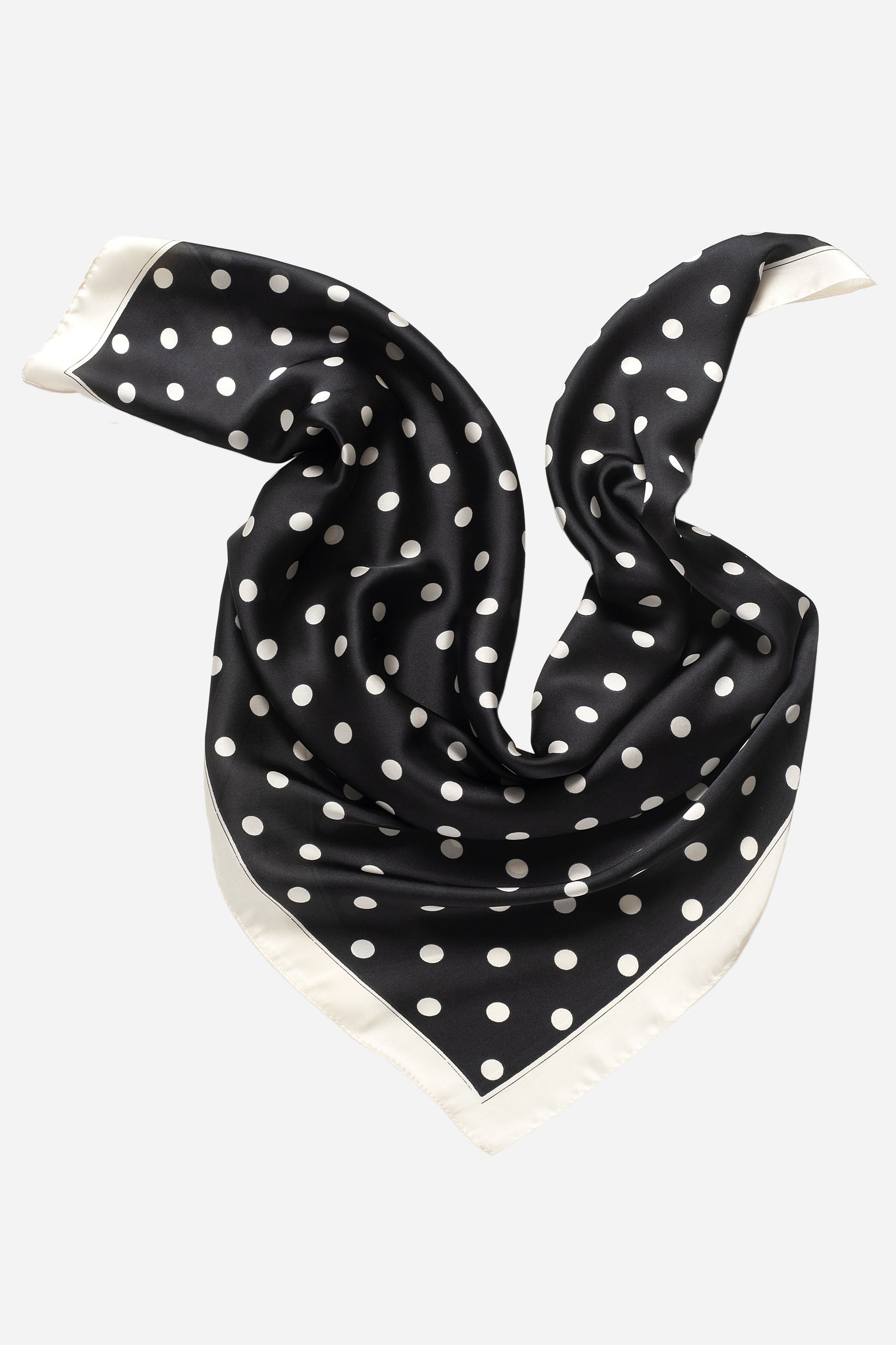 Anna Raxevsky ΜΑΝΤΗΛΙ ΛΑΙΜΟΥ ΜΕ ΜΕΤΑΞΩΤΗ ΥΦΗ ΠΟΥΑ ΜΑΥΡΟ ΜΕ ΛΕΥΚΟ