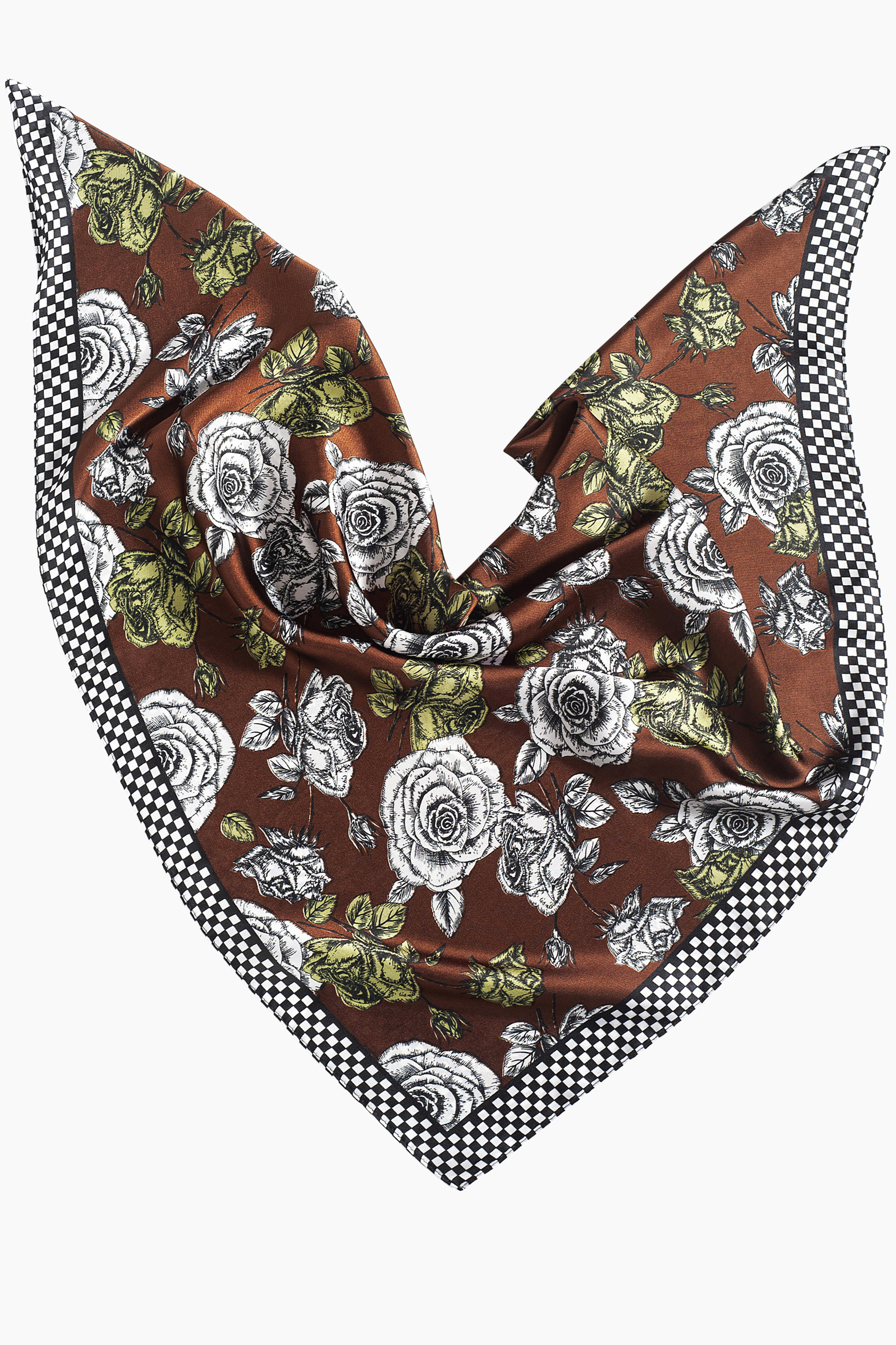 Anna Raxevsky ΚΑΦΕ ΜΑΝΤΗΛΙ ΛΑΙΜΟΥ ΜΕ ΜΕΤΑΞΩΤΗ ΥΦΗ ΚΑΙ ΑΣΠΡΑ ΤΡΙΑΝΤΑΦΥΛΛΑ