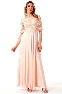 ΡΟΖ ΣΑΤΕΝ ΜΑΞΙ ΦΟΡΕΜΑ ΜΕ ΑΠΛΙΚΕ ΤΟΥΛΙ  | ΑΜΠΙΓΙΕ