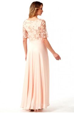 ΡΟΖ ΣΑΤΕΝ ΜΑΞΙ ΦΟΡΕΜΑ ΜΕ ΑΠΛΙΚΕ ΤΟΥΛΙ  | ΑΜΠΙΓΙΕ