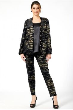 LUREX ΖΑΚΕΤΑ ΑΠΟ ΔΕΡΜΑΤΙΝΗ  | ΖΑΚΕΤΕΣ/ΠΑΛΤΟ/ΜΠΟΥΦΑΝ