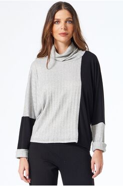 ΔΙΧΡΩΜΟ ΠΛΕΚΤΟ ΖΙΒΑΓΚΟ  | BLOUSES/SHIRTS