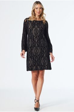 ΒΕΛΟΥΔΙΝΟ ΦΟΡΕΜΑ ΣΕ ΙΣΙΑ ΓΡΑΜΜΗ  | DRESSES