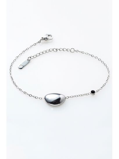 ΑΣΗΜΙ ΑΛΥΣΙΔΑ ΒΡΑΧΙΟΛΙ ΜΕ ΣΧΗΜΑ ΦΑΣΟΛΙ ΚΑΙ ΜΑΥΡΟ ΣΤΡΑΣ  | ΒΡΑΧΙΟΛΙΑ ΑΣΗΜΙ ΑΛΥΣΙΔΑ ΒΡΑΧΙΟΛΙ ΜΕ ΣΧΗΜΑ ΦΑΣΟΛΙ ΚΑΙ ΜΑΥΡΟ ΣΤΡΑΣ  | ΒΡΑΧΙΟΛΙΑ