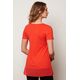 CORAL PLEATED BLOUSE WITH RUFFLES  | BLOUSES CORAL PLEATED BLOUSE WITH RUFFLES  | BLOUSES